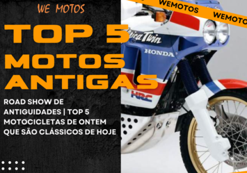 ROAD SHOW DE ANTIGUIDADES | TOP 5 MOTOCICLETAS DE ONTEM QUE SÃO CLÁSSICOS DE HOJE