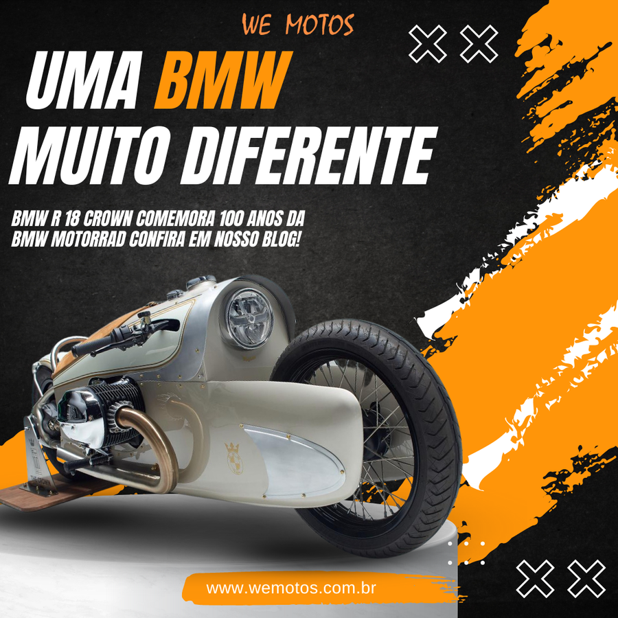 BMW R 18 CROWN COMEMORA 100 ANOS DA BMW MOTORRAD