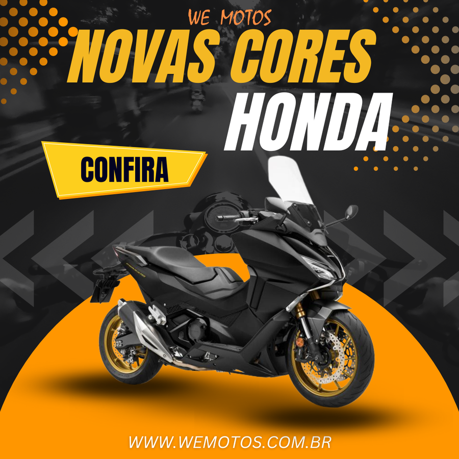 HONDA TRAZ NOVAS CORES PARA X-ADV, FORZA 750 SCOOTERS