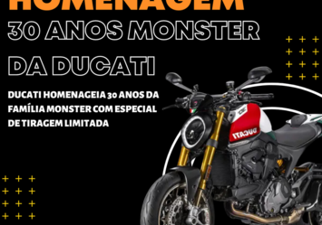 Ducati homenageia 30 anos da família Monster com especial de tiragem limitada
