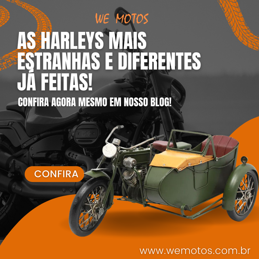 TOP 5 HARLEYS MAIS ESTRANHAS – DE SEMPRE!