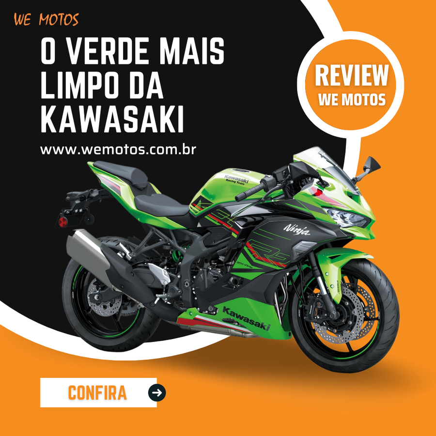 O verde mais limpo da Kawasaki: como o novo ZX-4RR atende aos regulamentos de emissões