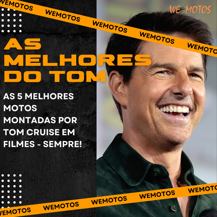 AS 5 MELHORES MOTOS MONTADAS POR TOM CRUISE EM FILMES - SEMPRE!