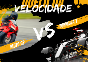 O QUE É MAIS RÁPIDO: UMA BICICLETA DE MOTOGP OU UM CARRO DE F1?