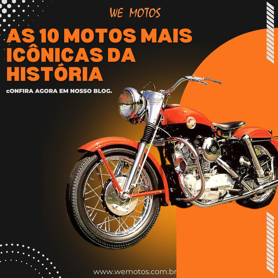 As 10 Motos Mais Icônicas de Todos os Tempos