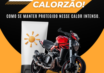 Dicas Essenciais para Manter-se Protegido ao Andar de Moto em Sol e Calor Intensos