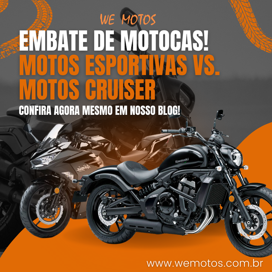 Comparativo de Modelos: Motos Esportivas vs. Motos Cruiser