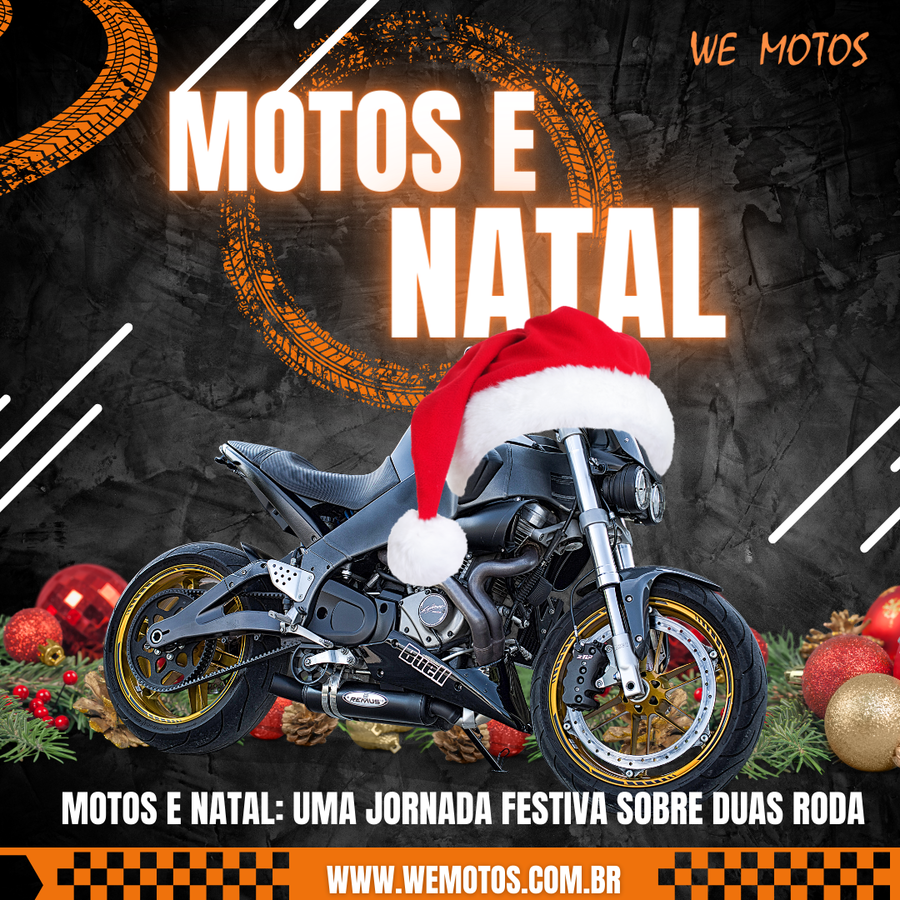 Motos e Natal: Uma Jornada Festiva Sobre Duas Rodas