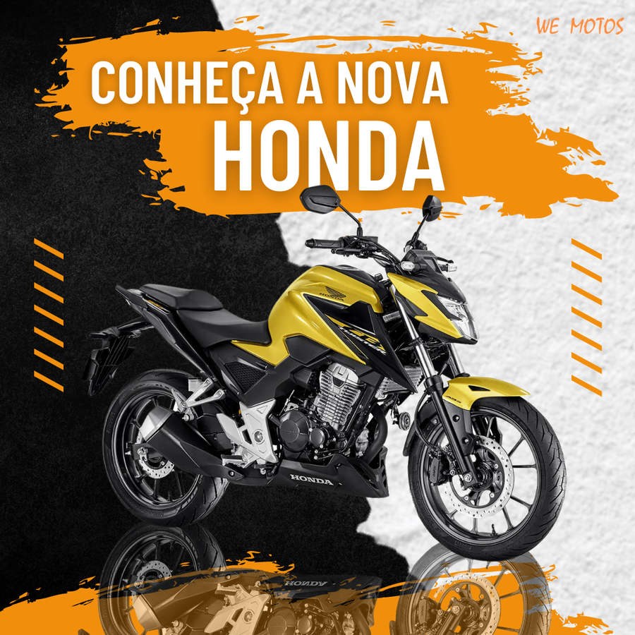 Honda CB 300F Twister 2024: A esportividade nua e crua
